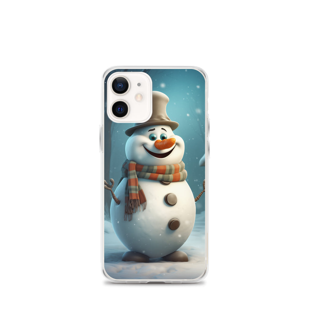 Snowman Finley Clear Case for iPhone®