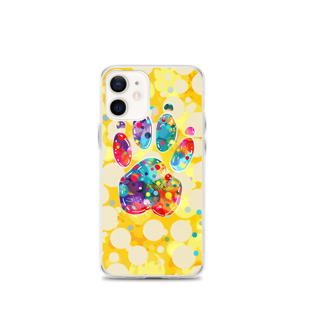 Artistic PawPrints Borealis Clear Case for iPhone®