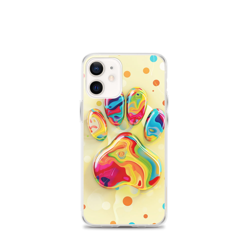 Artistic PawPrints Celestia Clear Case for iPhone®