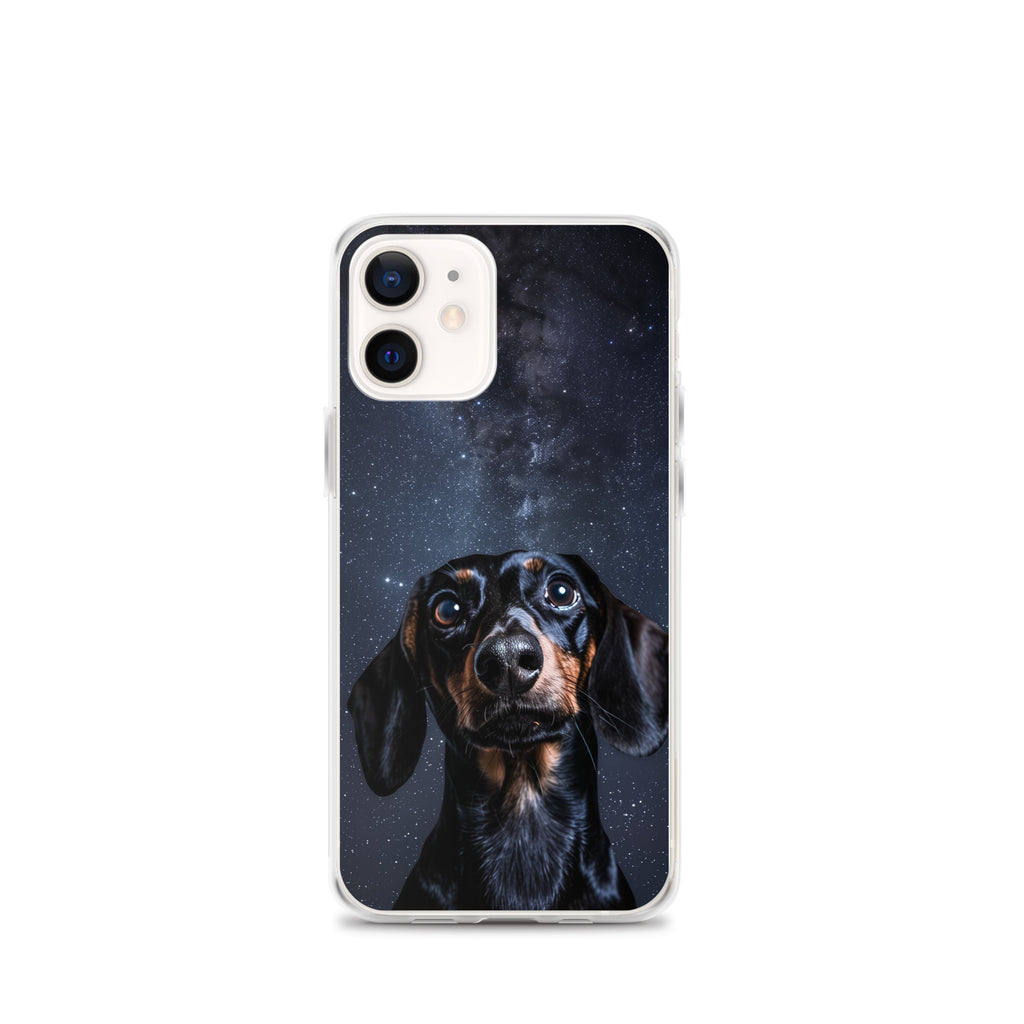 Dachshund Starry Night Clear Case for iPhone®