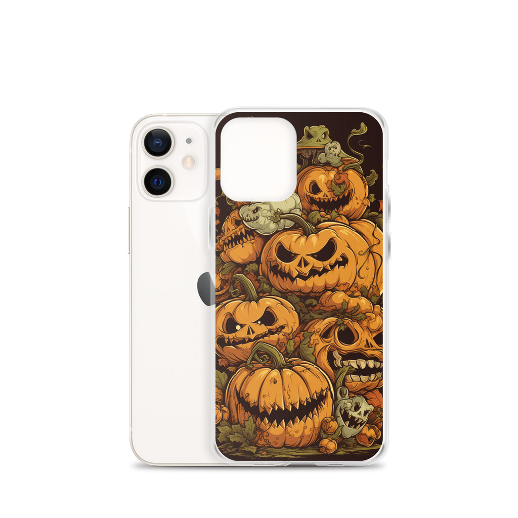 Halloween Pumpkin C Clear Case for iPhone