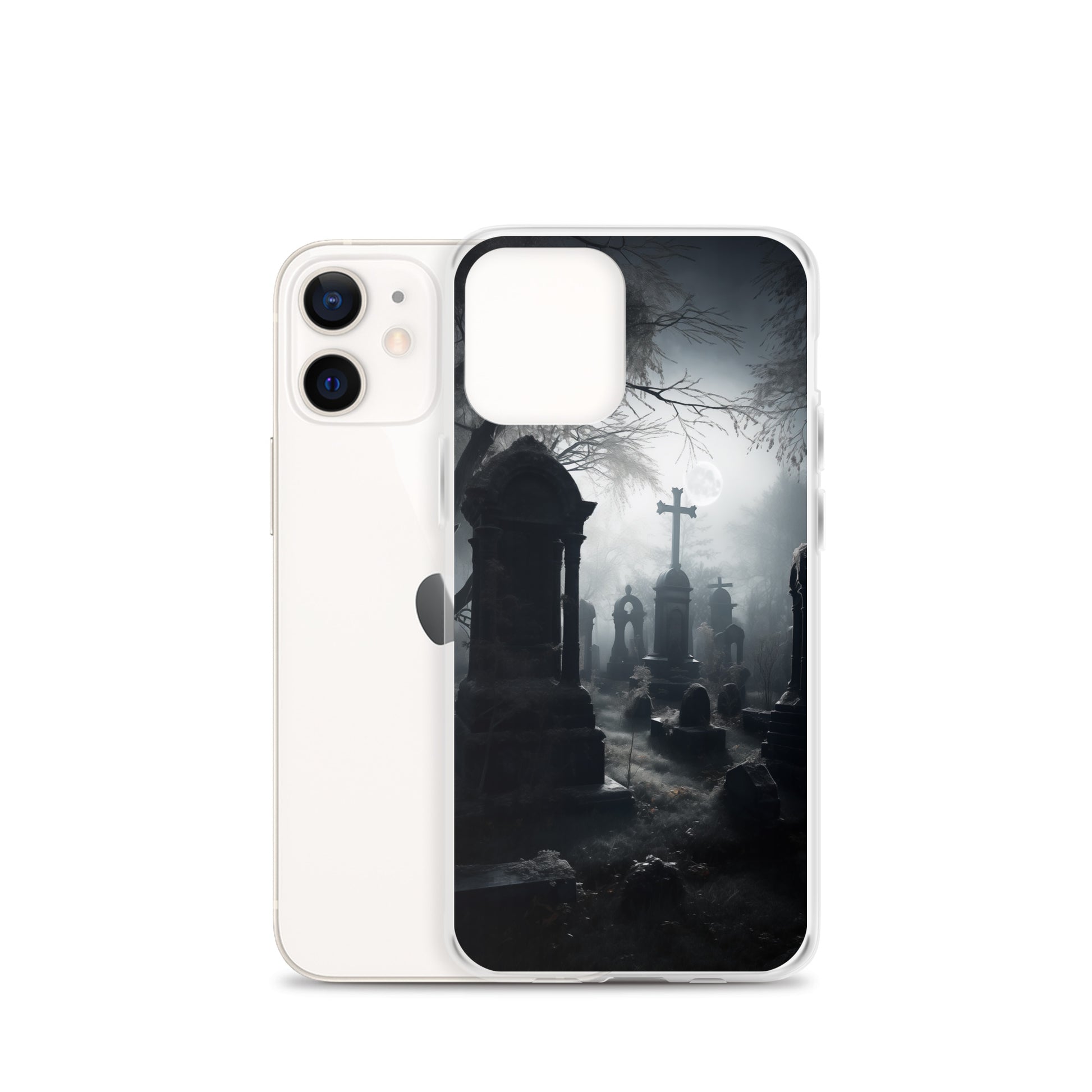 Cemetery B Clear Case for iPhone
