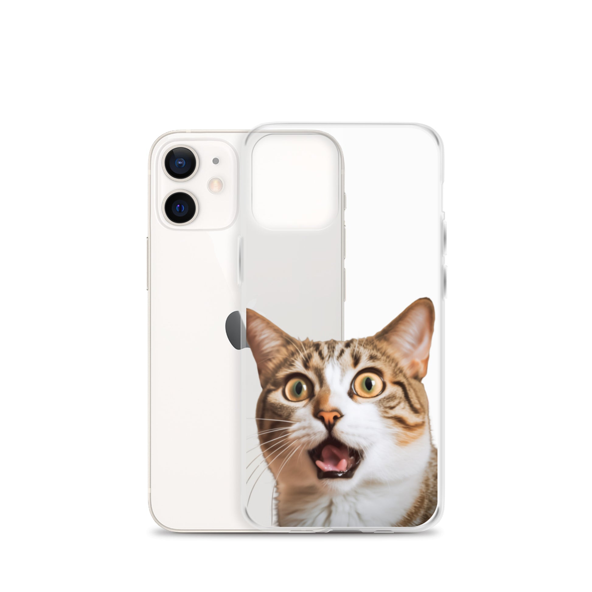 Cat A Clear Case for iPhone