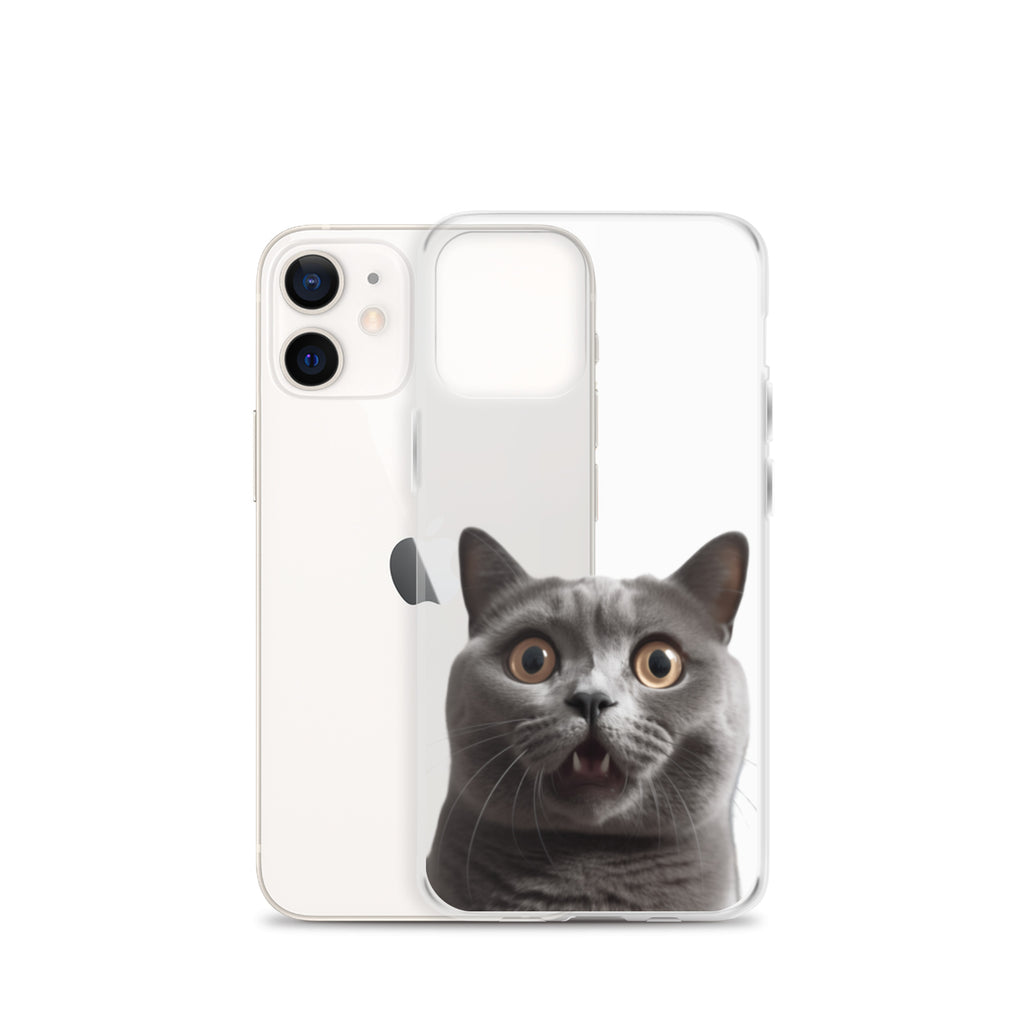 Cat B Clear Case for iPhone