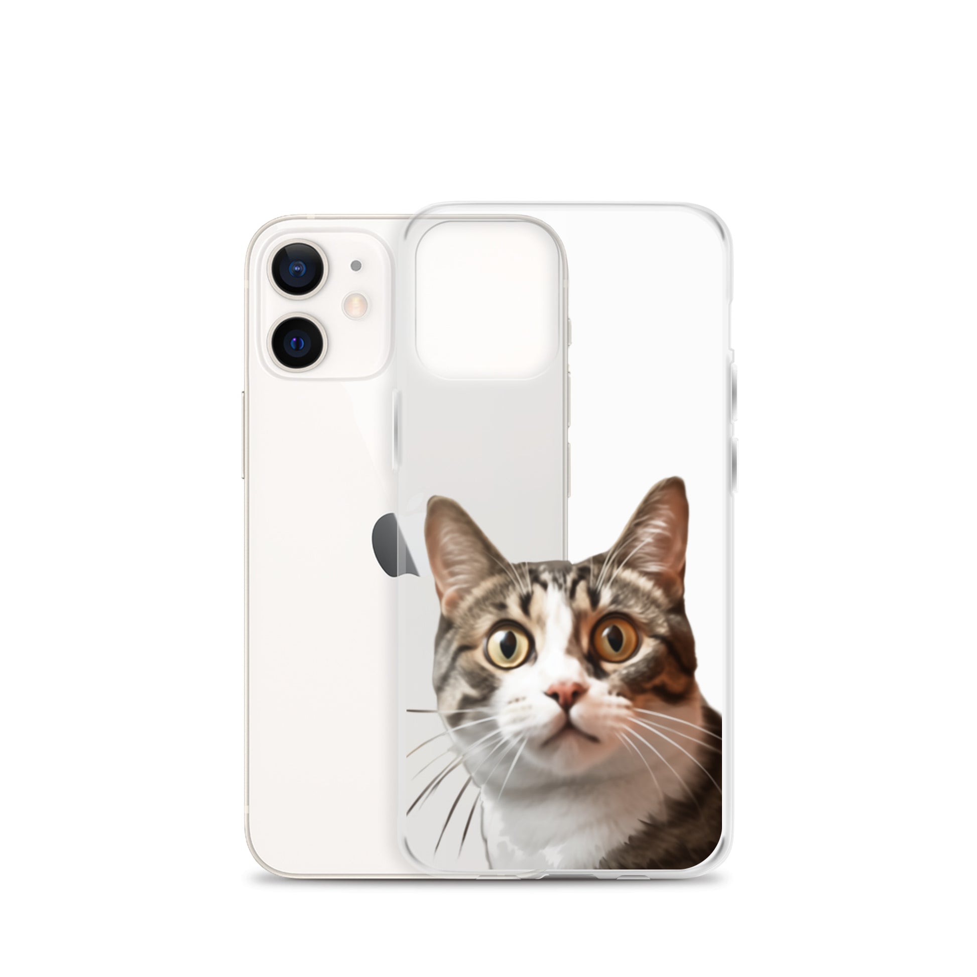 Cat D Clear Case for iPhone