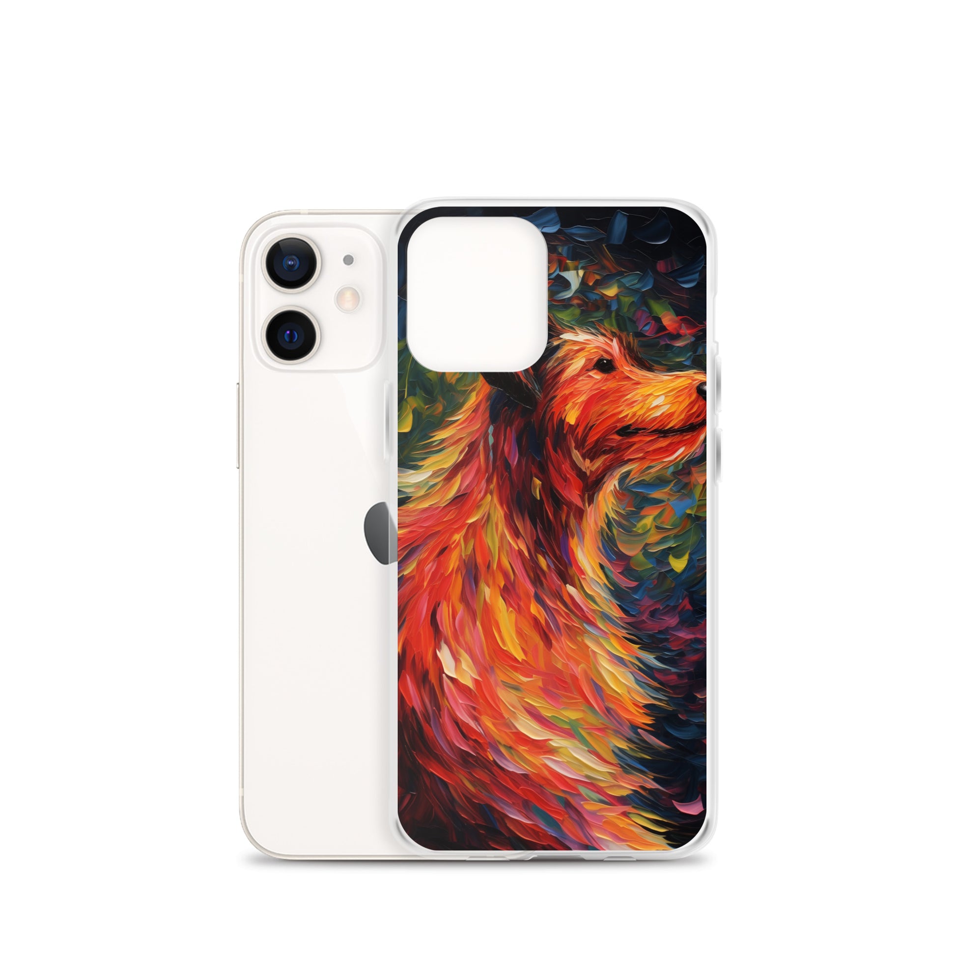 Van Gogh dog C Clear Case for iPhone