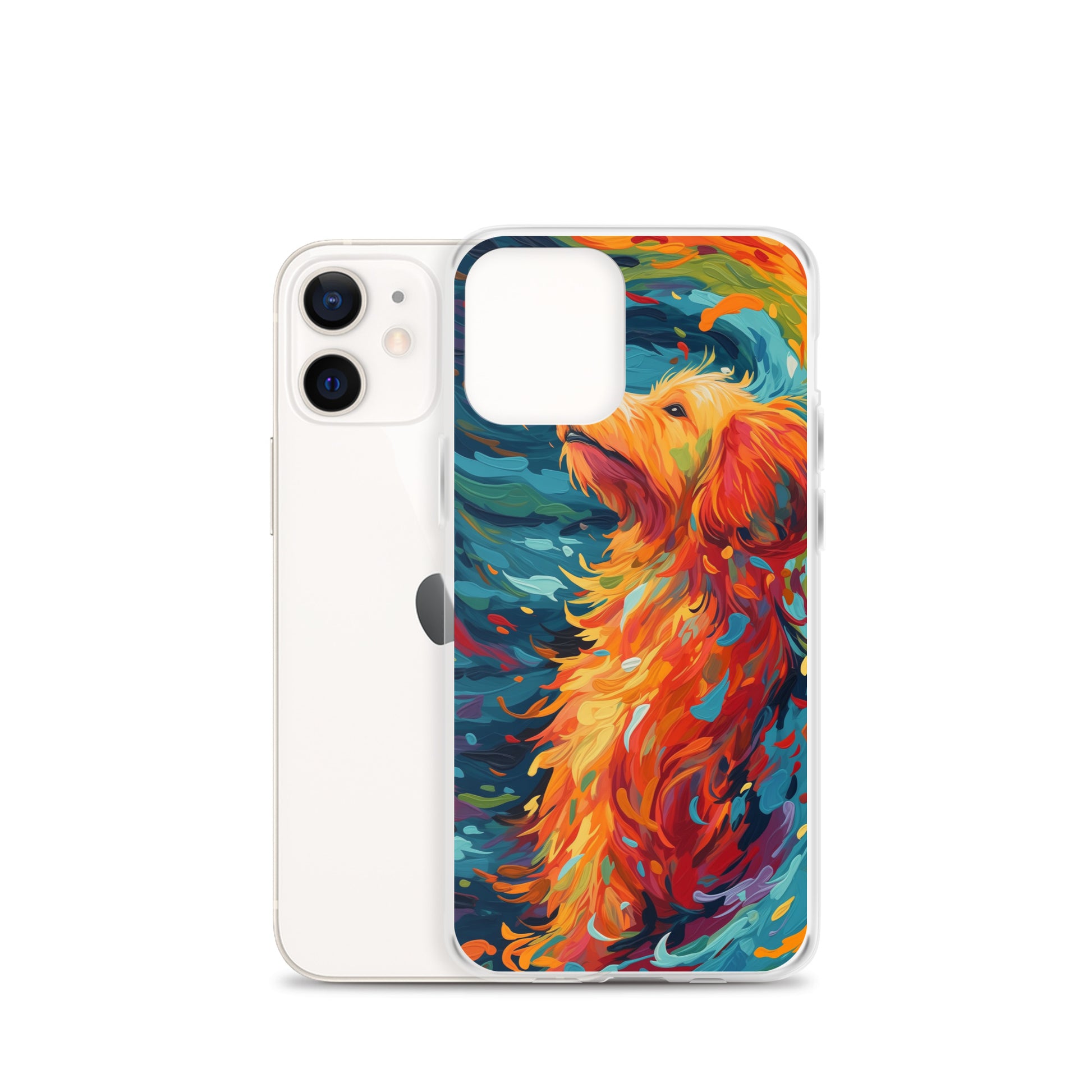Van Gogh dog B Clear Case for iPhone
