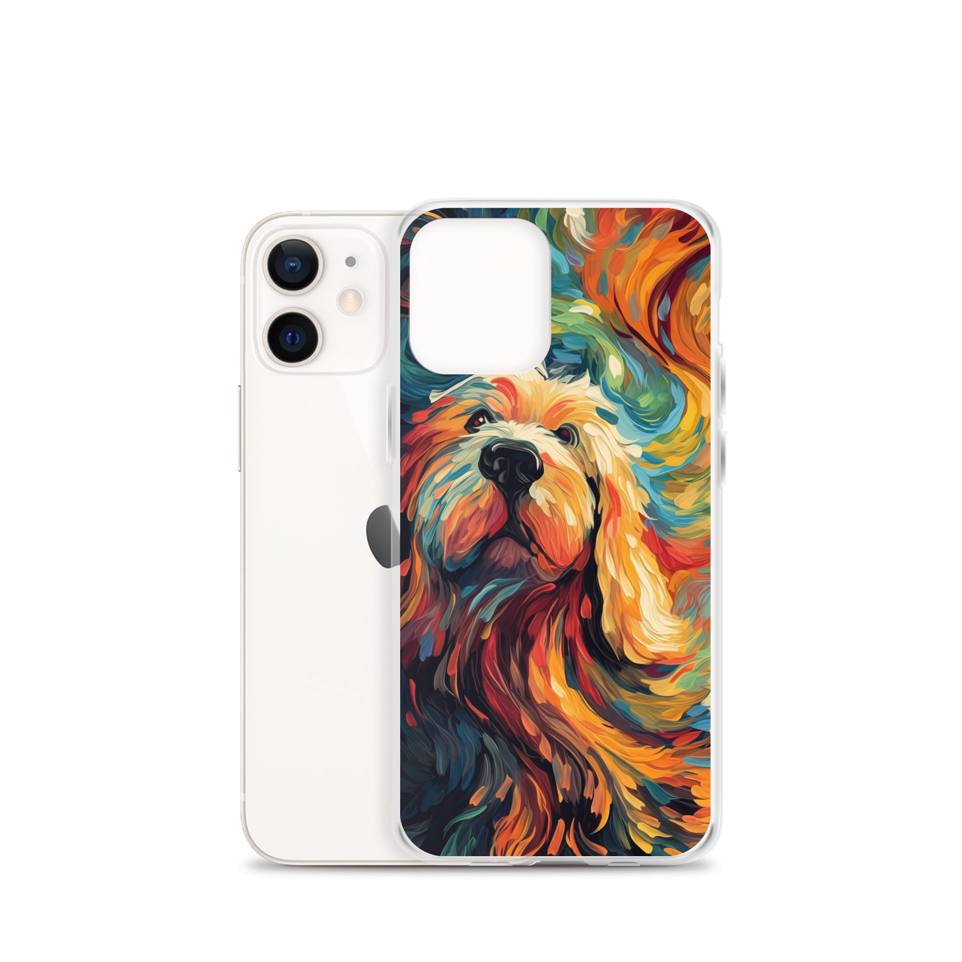 Van Gogh dog D Clear Case for iPhone