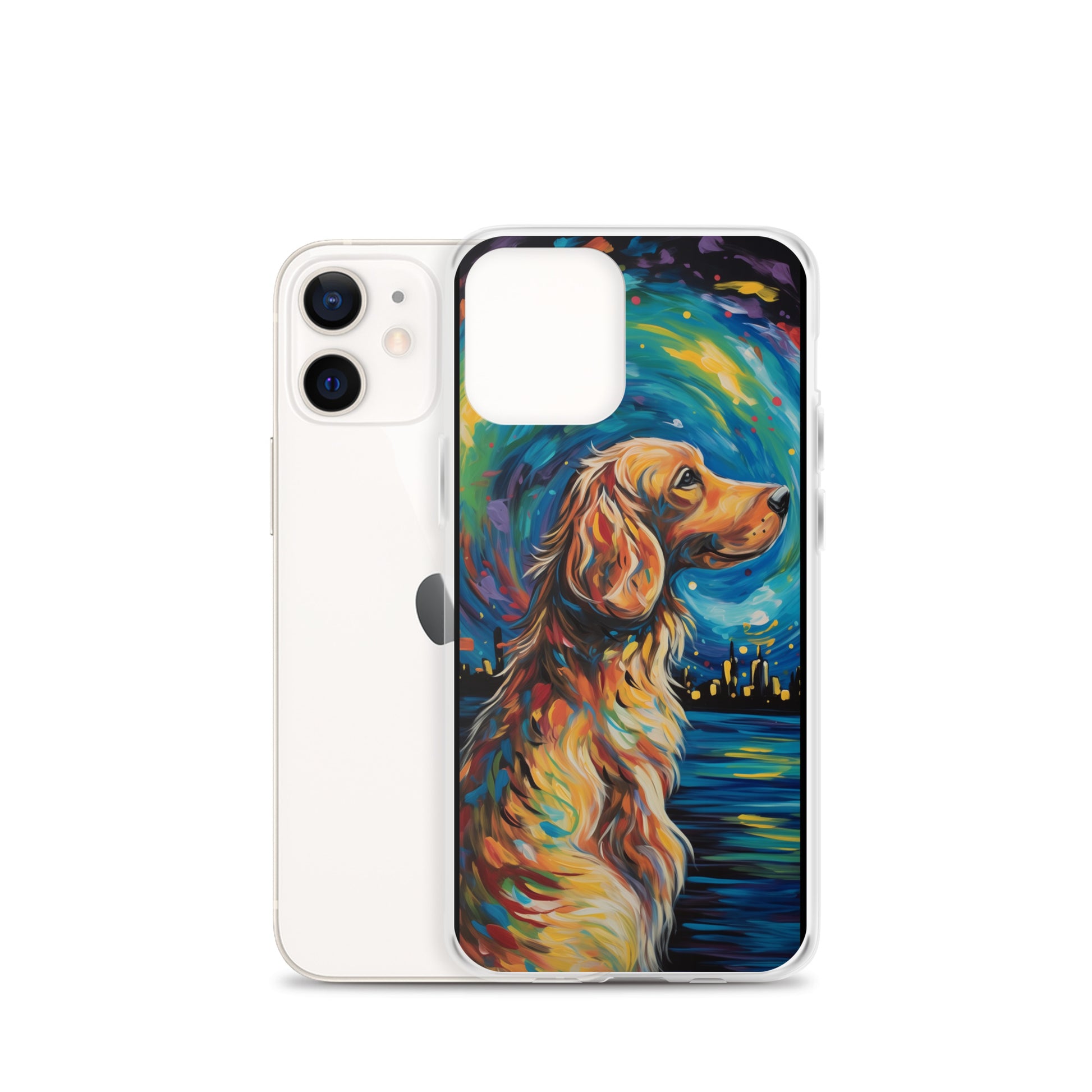 Van Gogh dog F Clear Case for iPhone