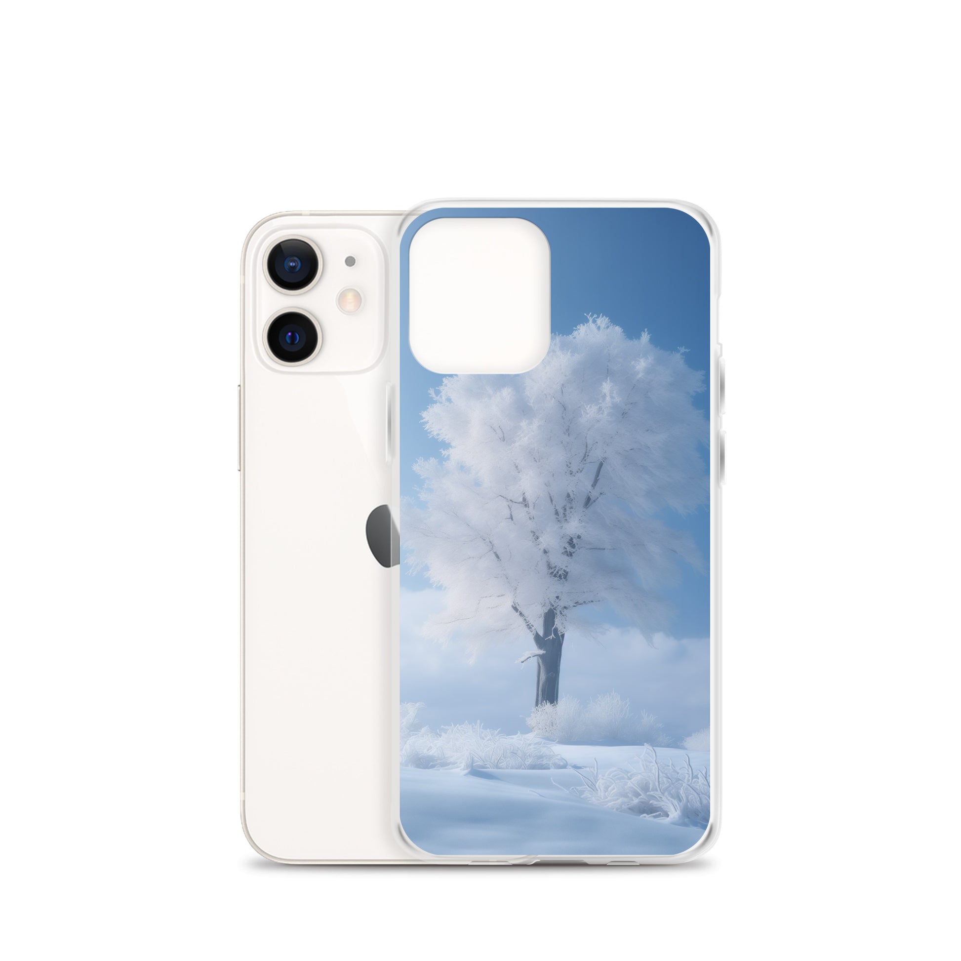 Snow Tree B Clear Case for iPhone®