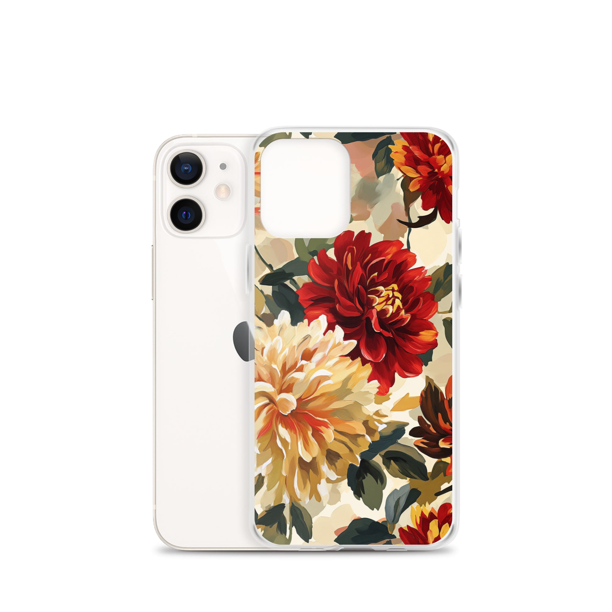 Flower Coral Clear Case for iPhone®