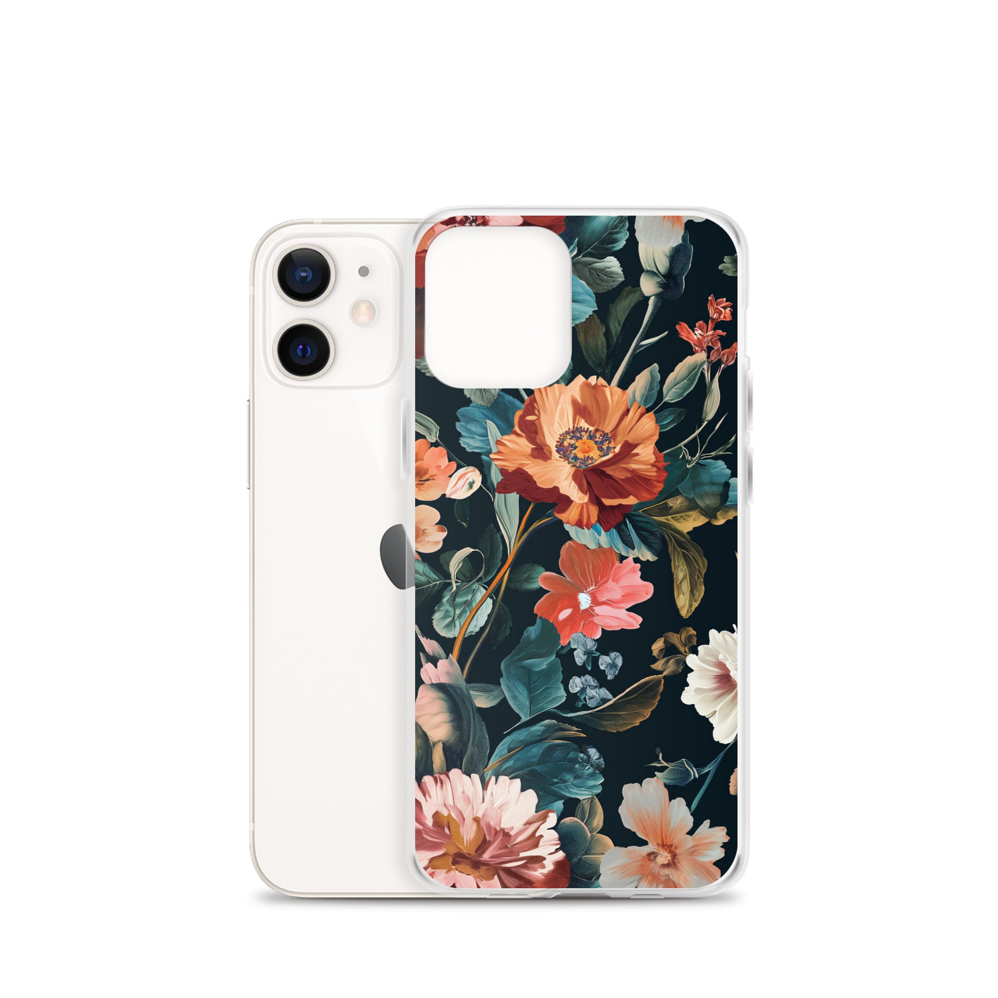 Flower Golden Clear Case for iPhone®