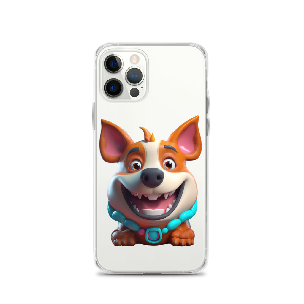 Cartoon Dog A Clear Case for iPhone®