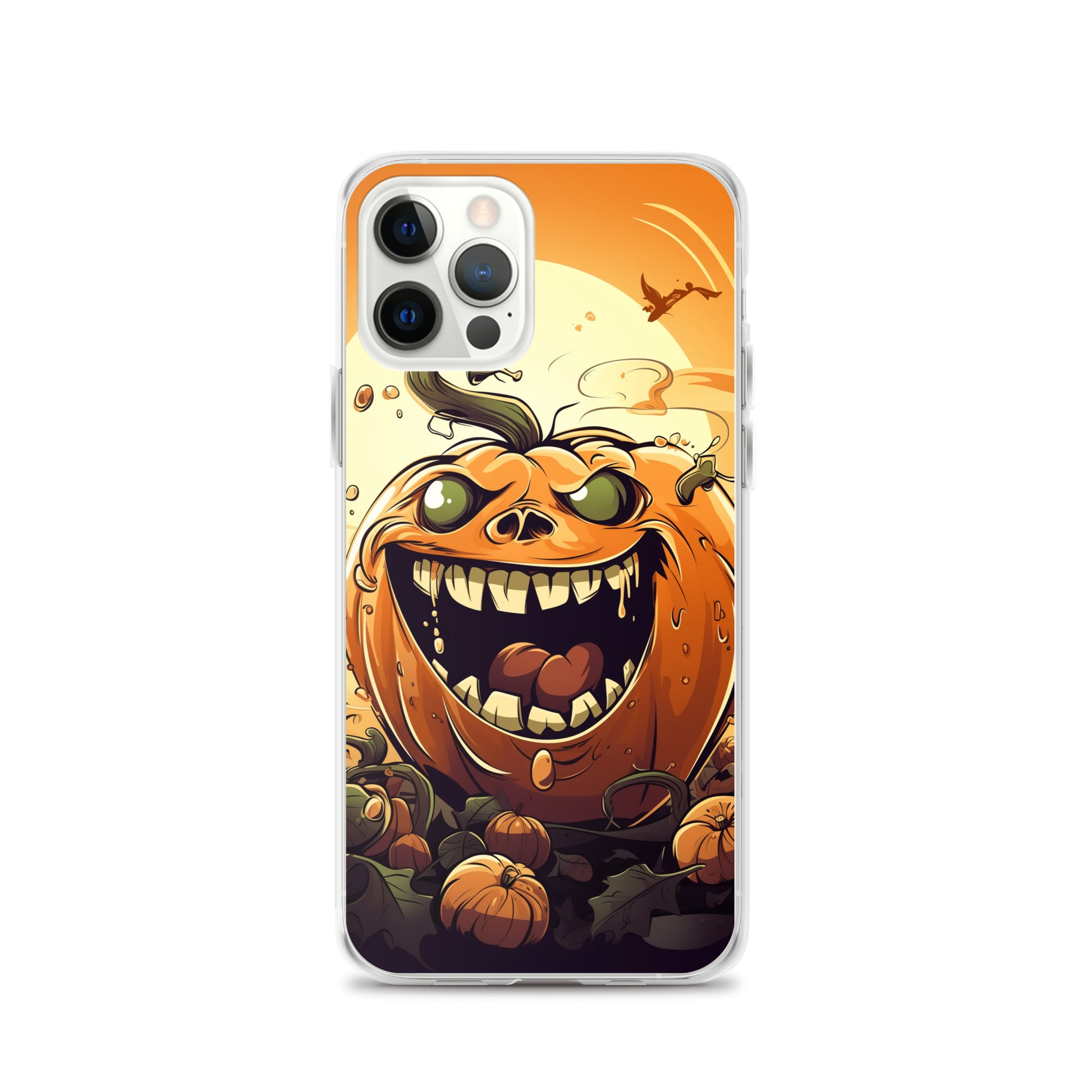 Halloween Pumpkin B Clear Case for iPhone
