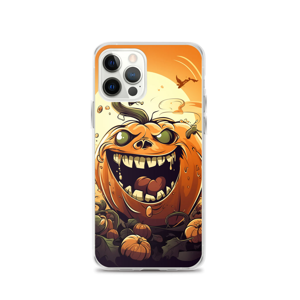 Halloween Pumpkin B Clear Case for iPhone