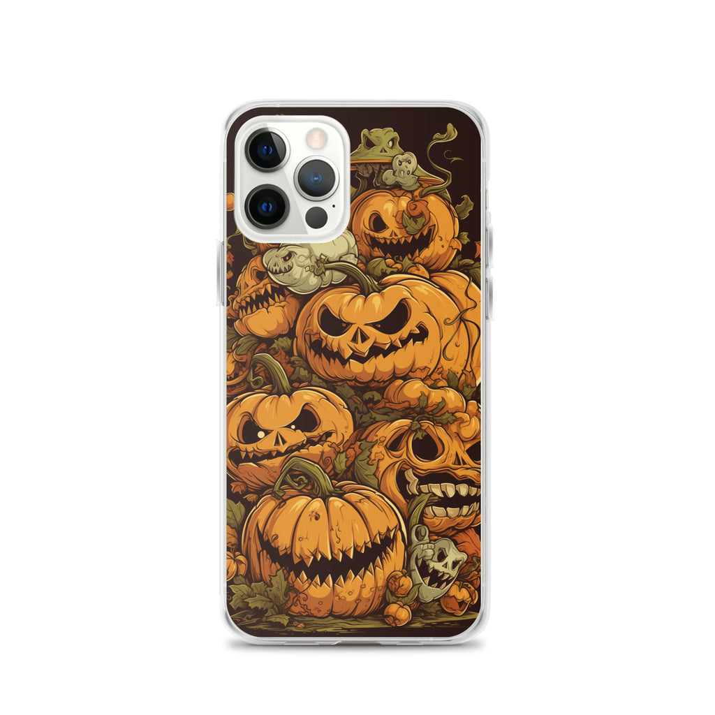 Halloween Pumpkin C Clear Case for iPhone