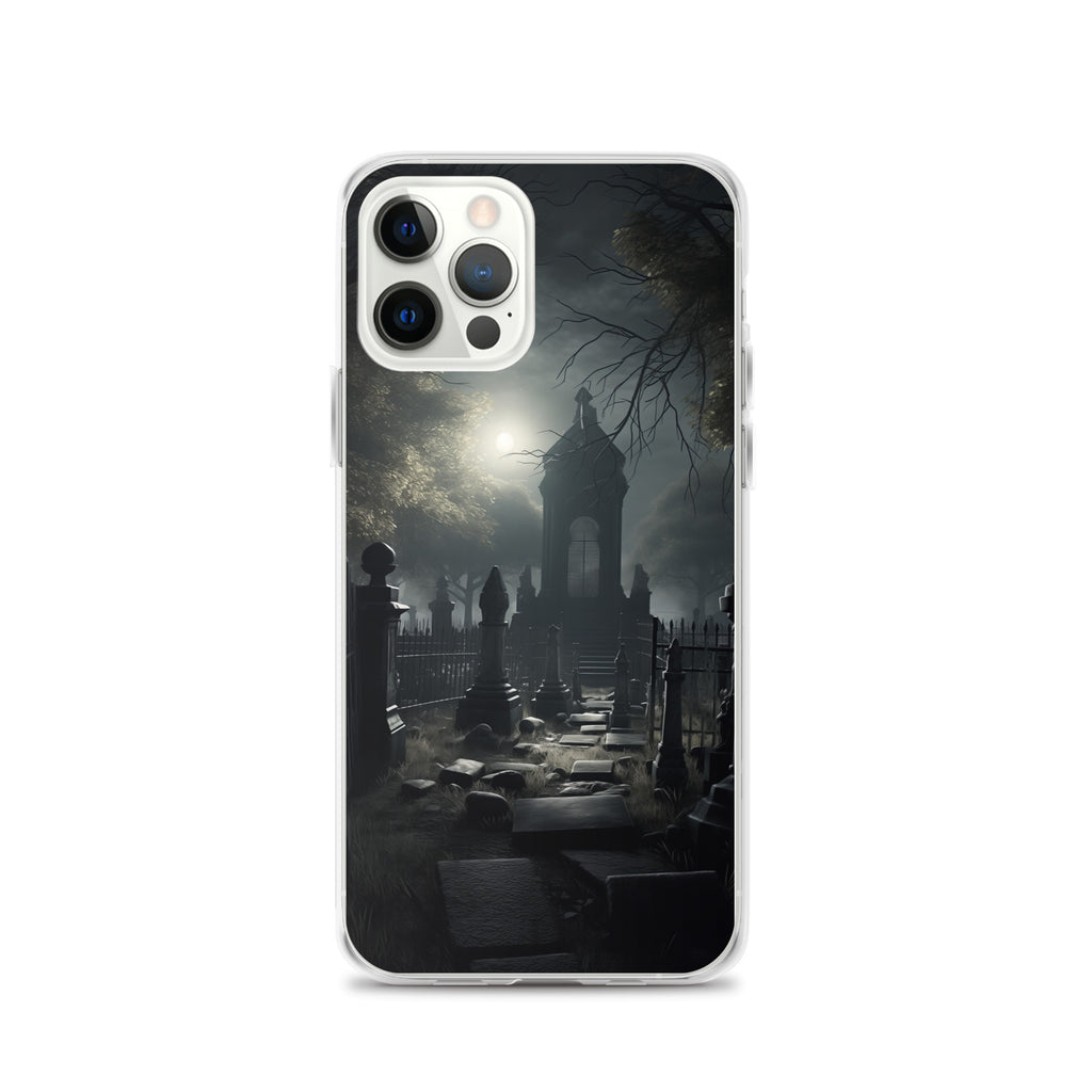 Cemetery D Clear Case for iPhone