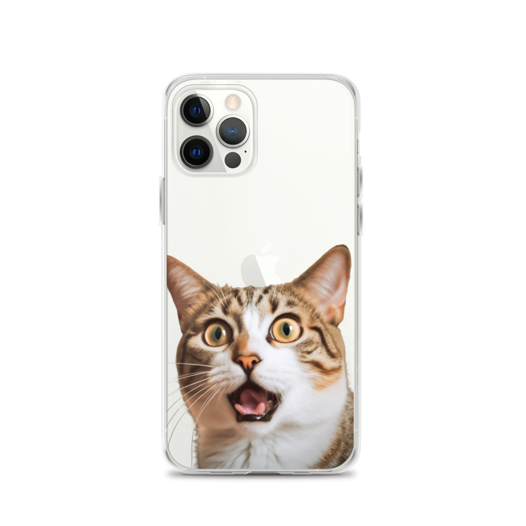 Cat A Clear Case for iPhone