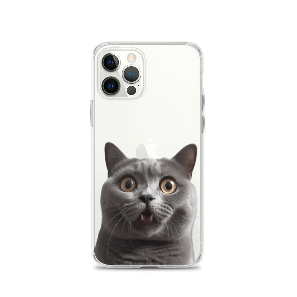 Cat B Clear Case for iPhone