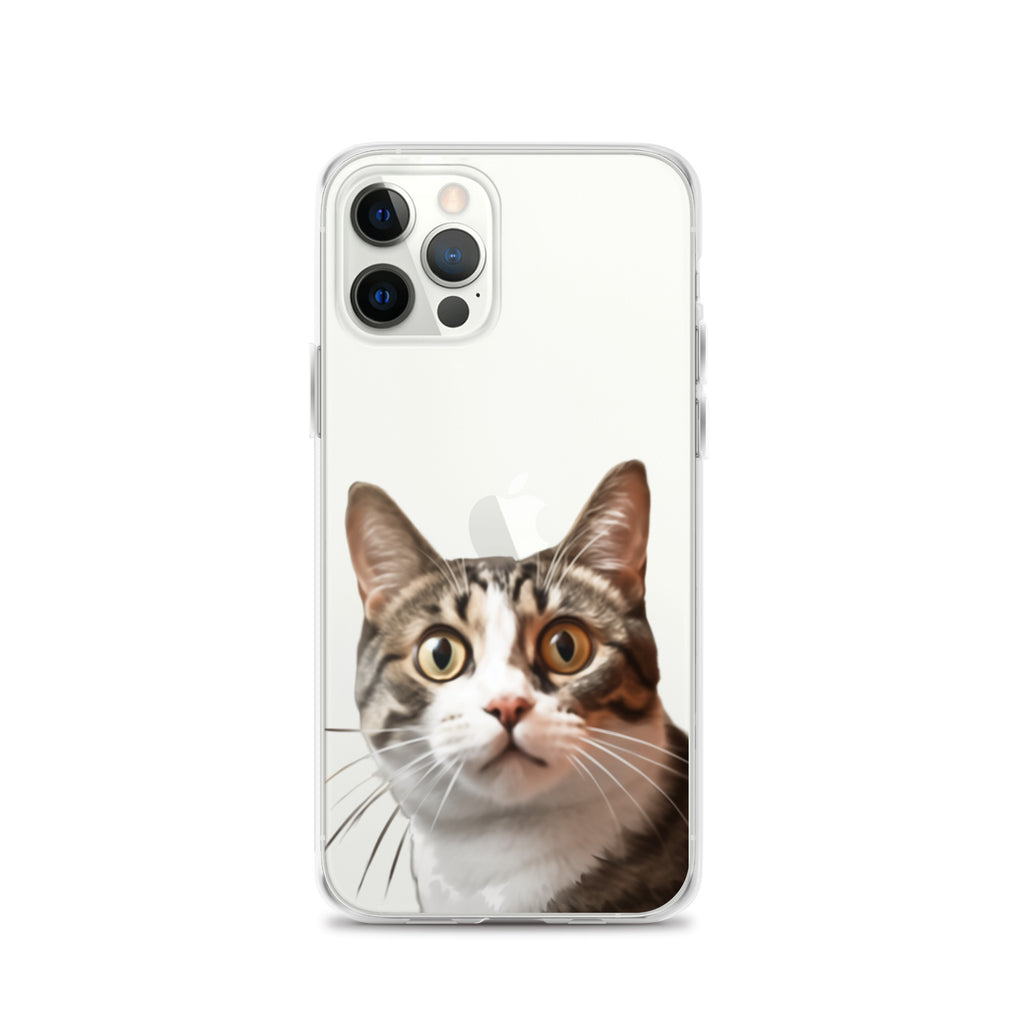 Cat D Clear Case for iPhone