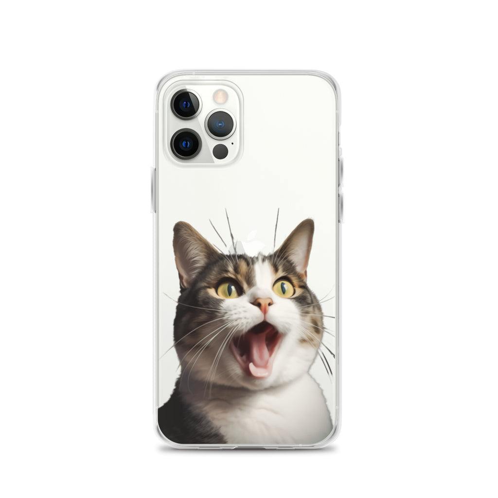 Cat H Clear Case for iPhone