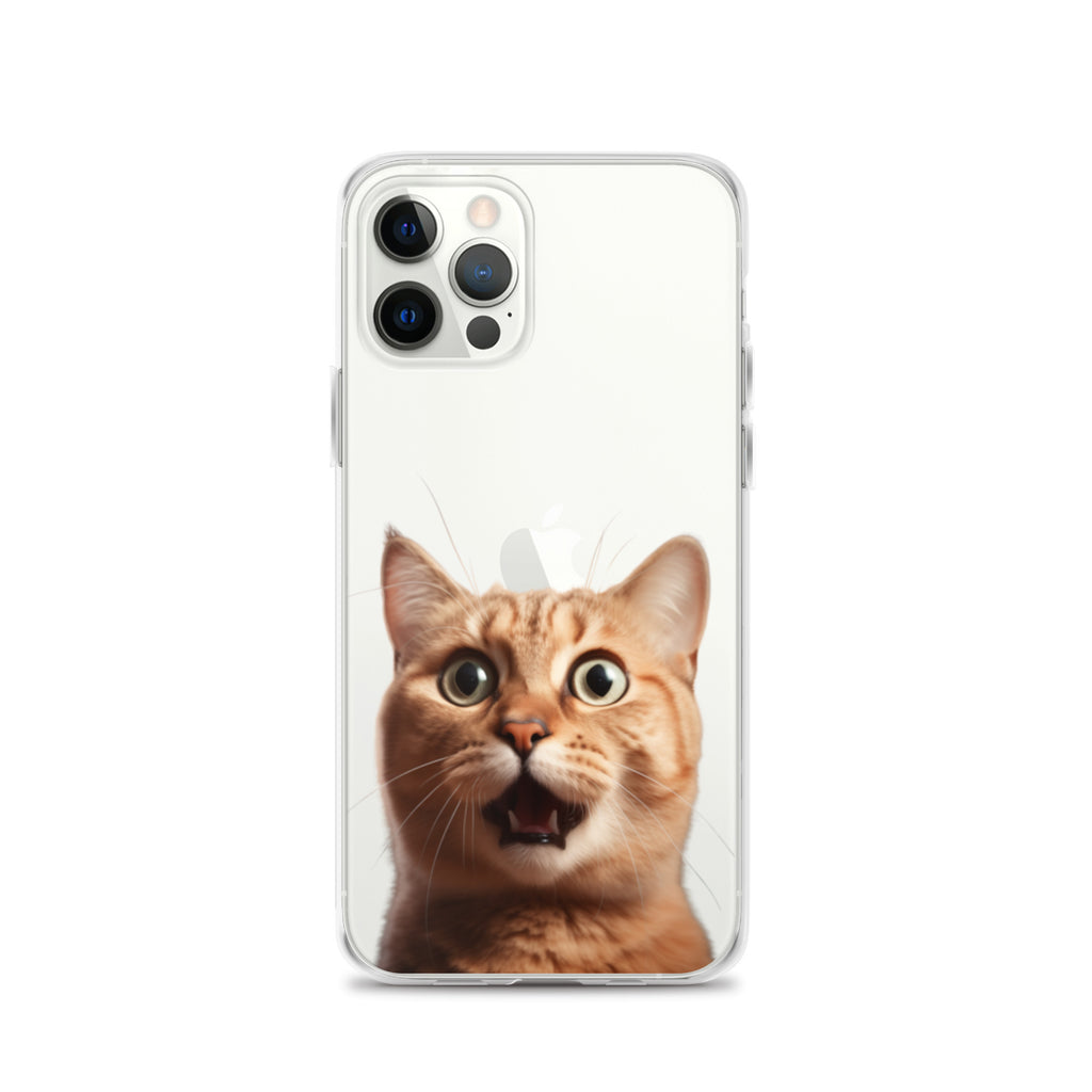 Cat J Clear Case for iPhone