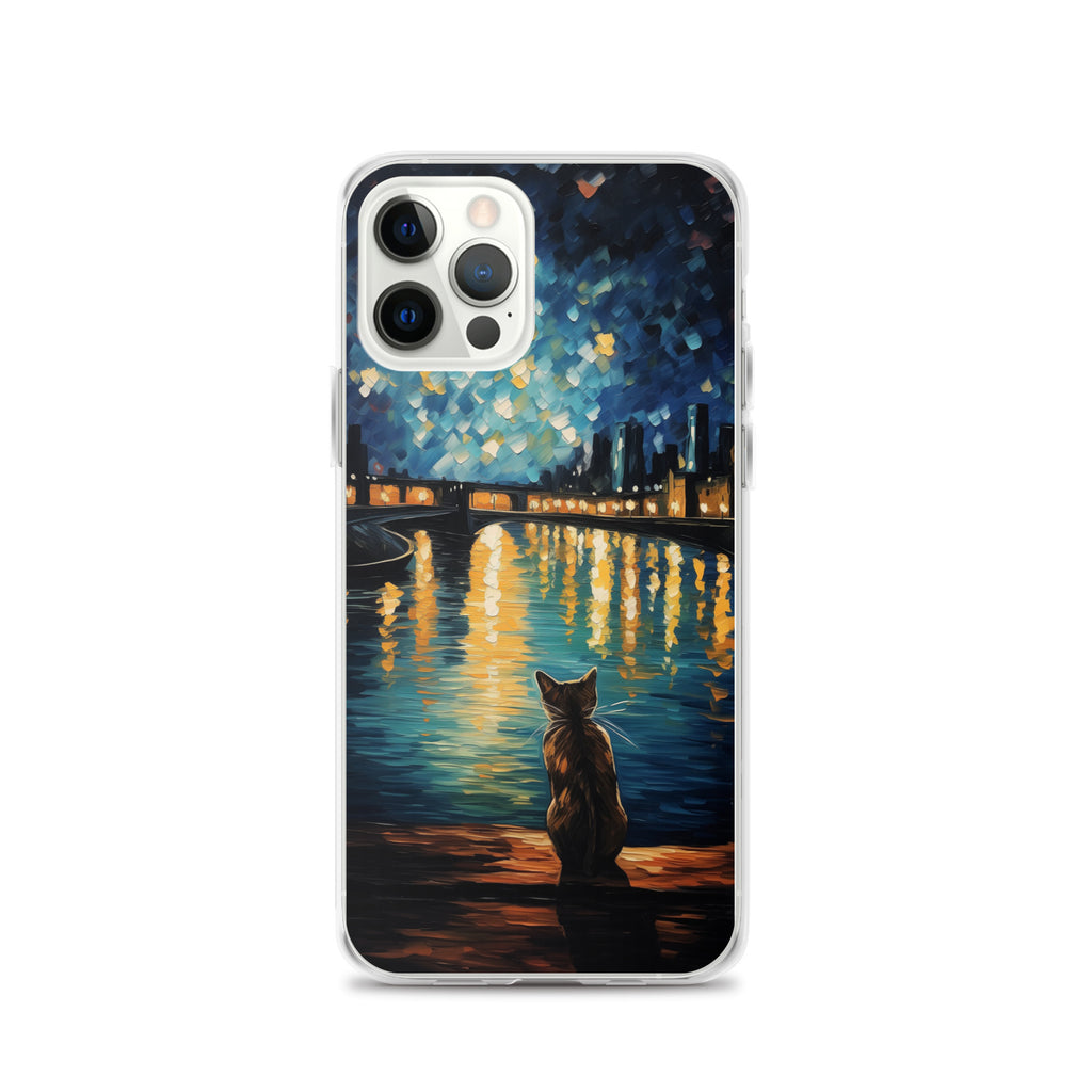 River Cat C Clear Case for iPhone