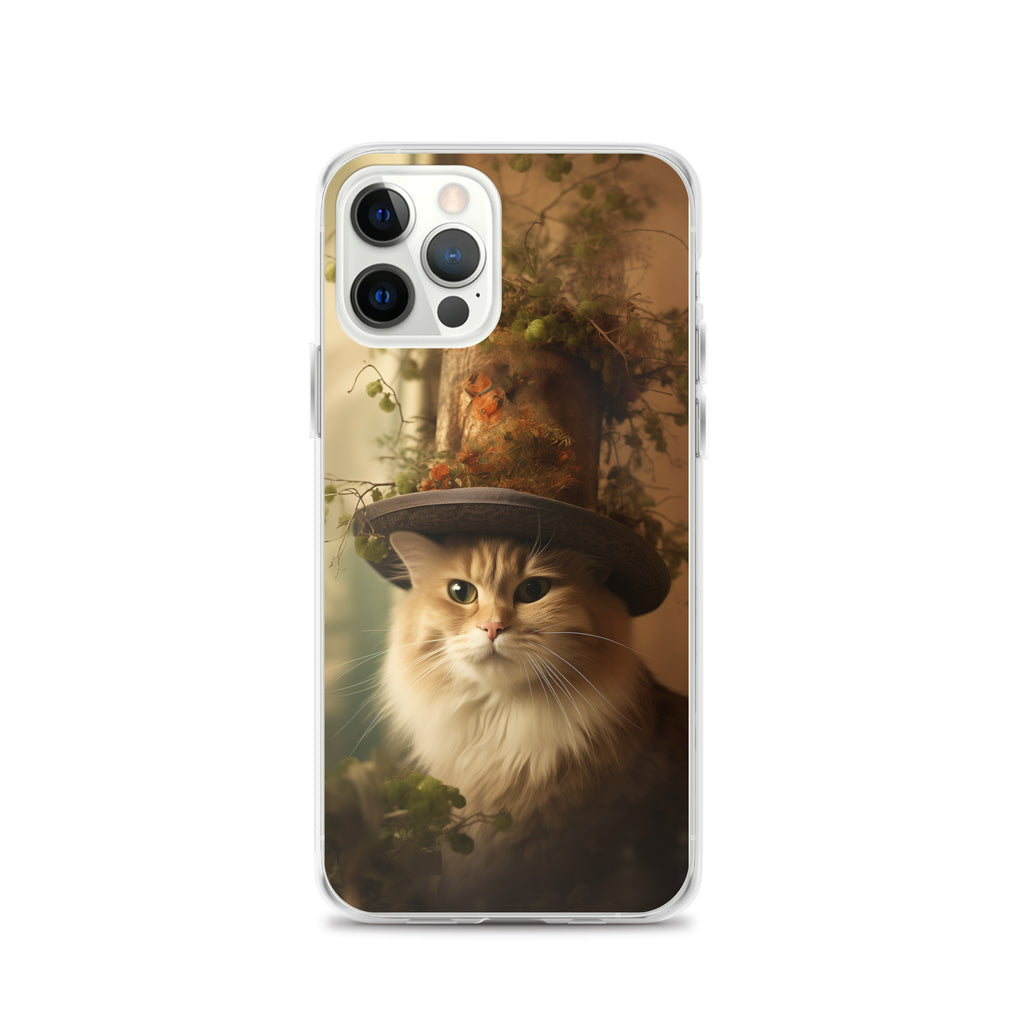 Cat Hat A Clear Case for iPhone