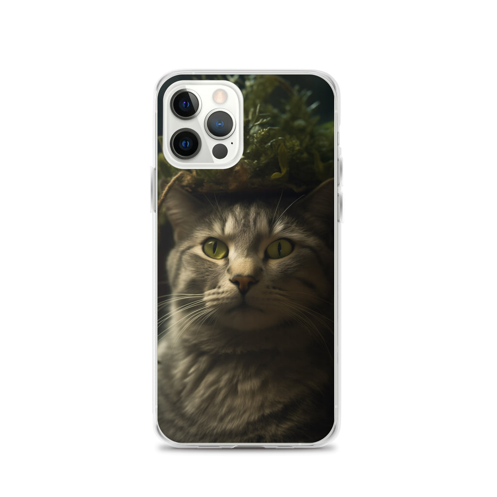 Cat Hat C Clear Case for iPhone