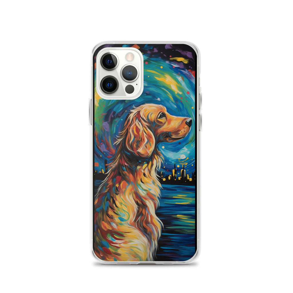 Van Gogh dog F Clear Case for iPhone