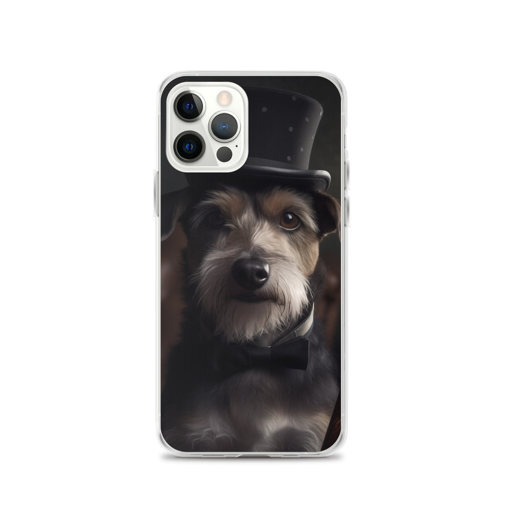 Top Hat Dog C Clear Case for iPhone