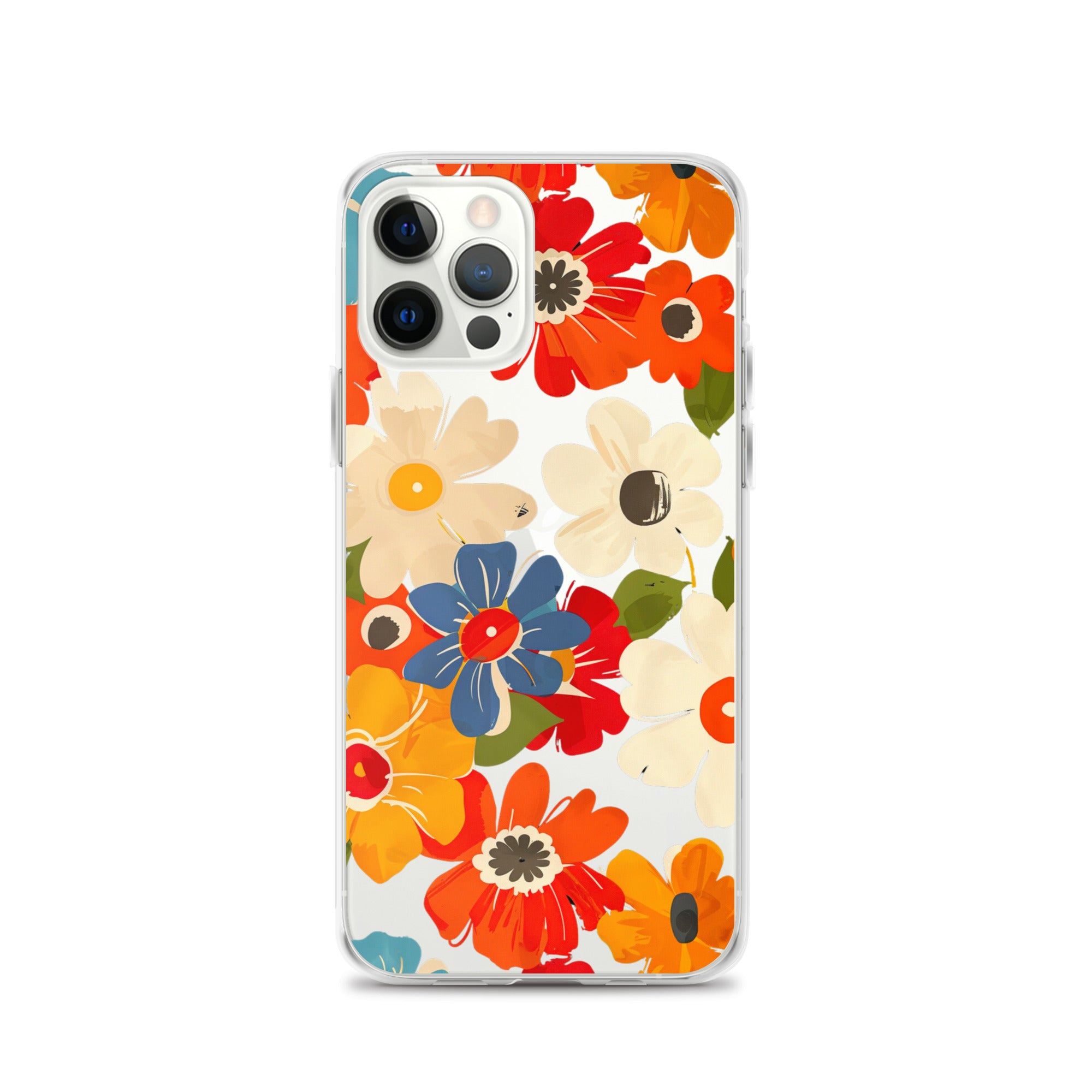 Floral Symphony B Clear Case for iPhone®