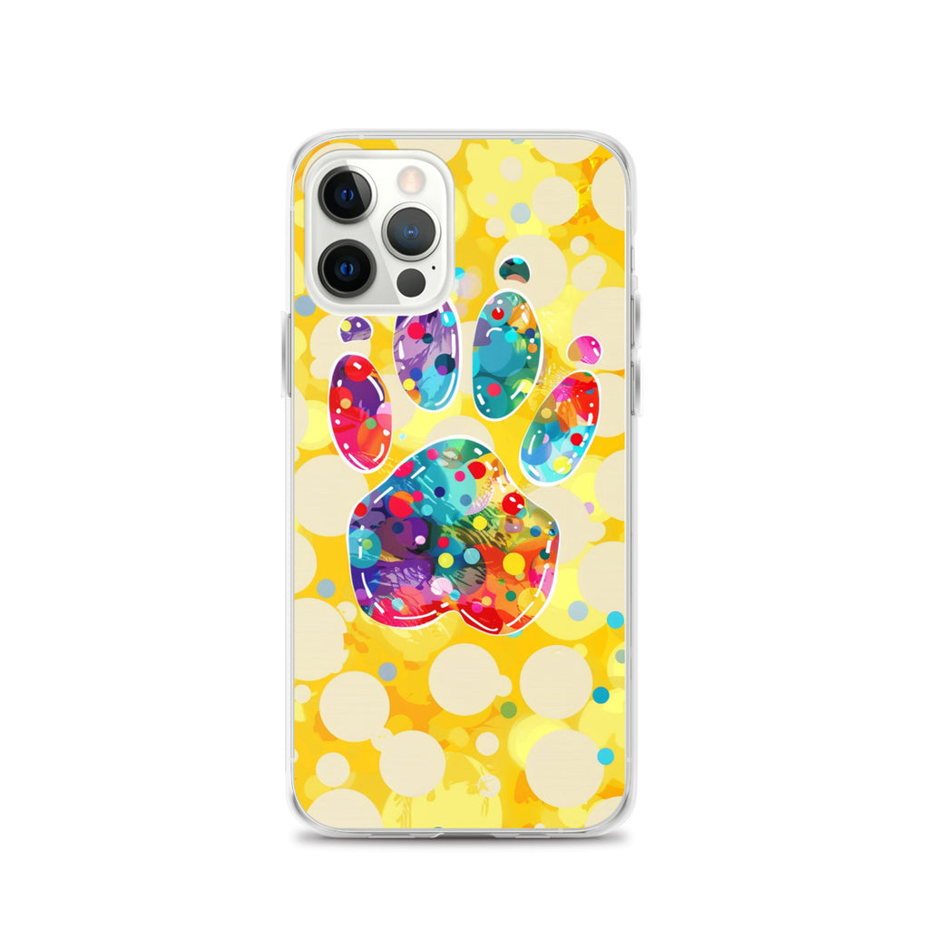 Artistic PawPrints Borealis Clear Case for iPhone®