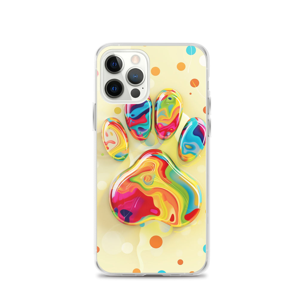 Artistic PawPrints Celestia Clear Case for iPhone®