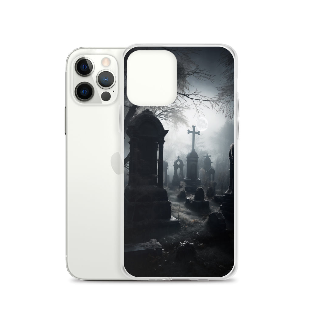 Cemetery B Clear Case for iPhone