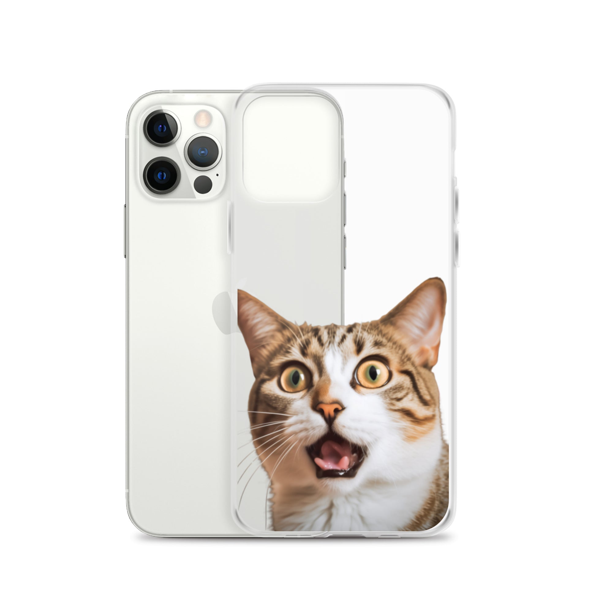 Cat A Clear Case for iPhone