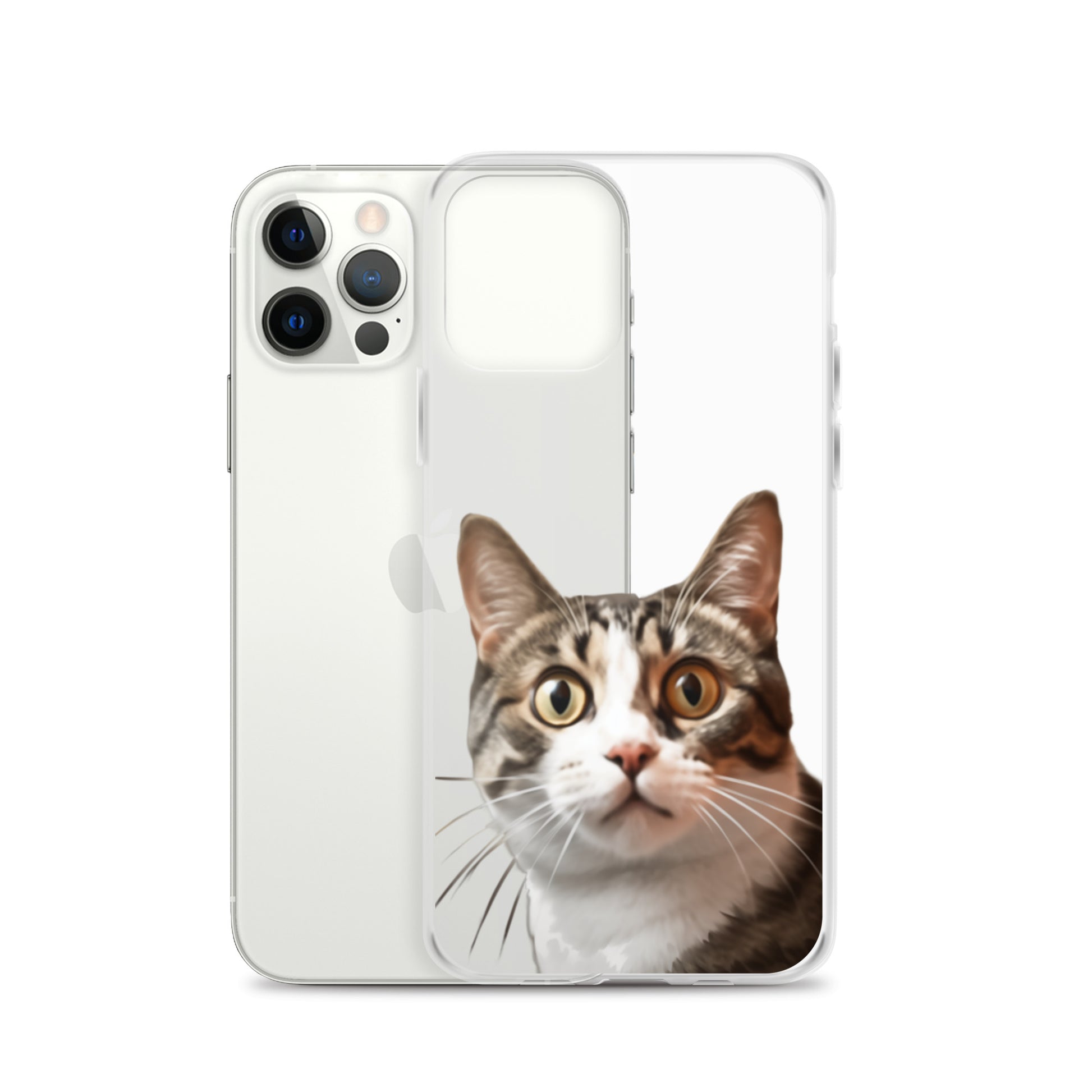 Cat D Clear Case for iPhone