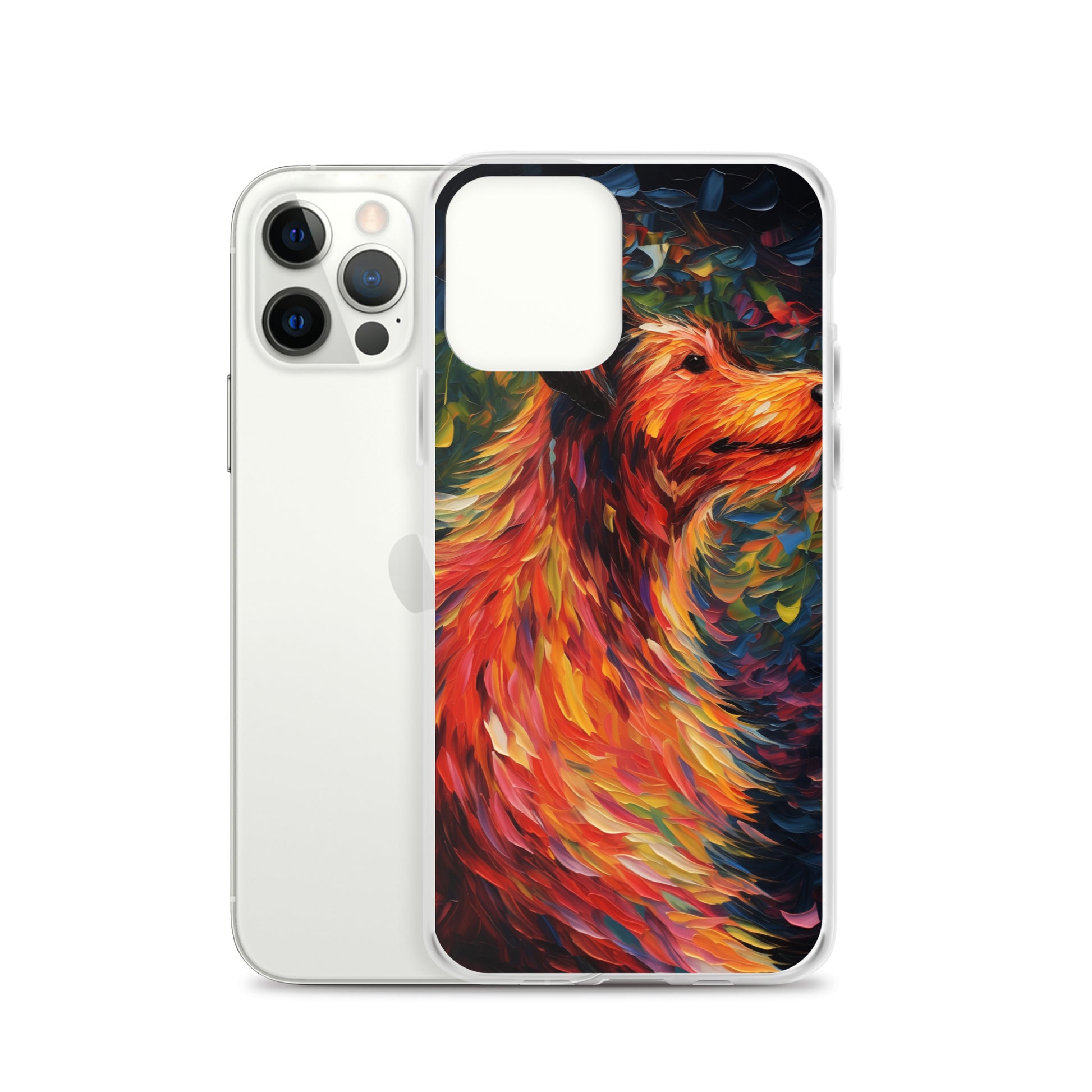 Van Gogh dog C Clear Case for iPhone