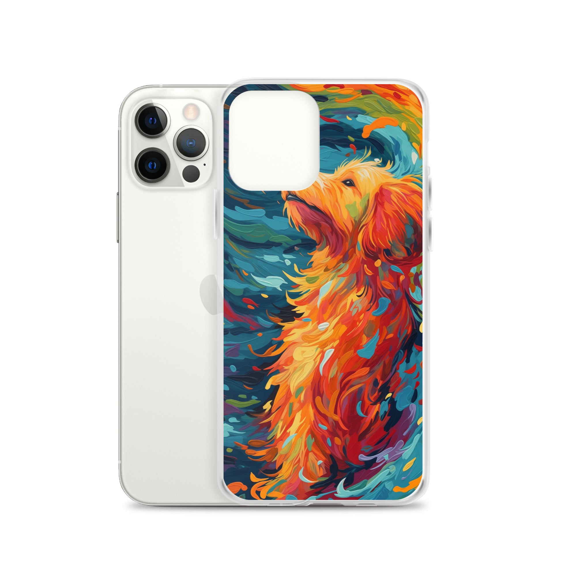 Van Gogh dog B Clear Case for iPhone