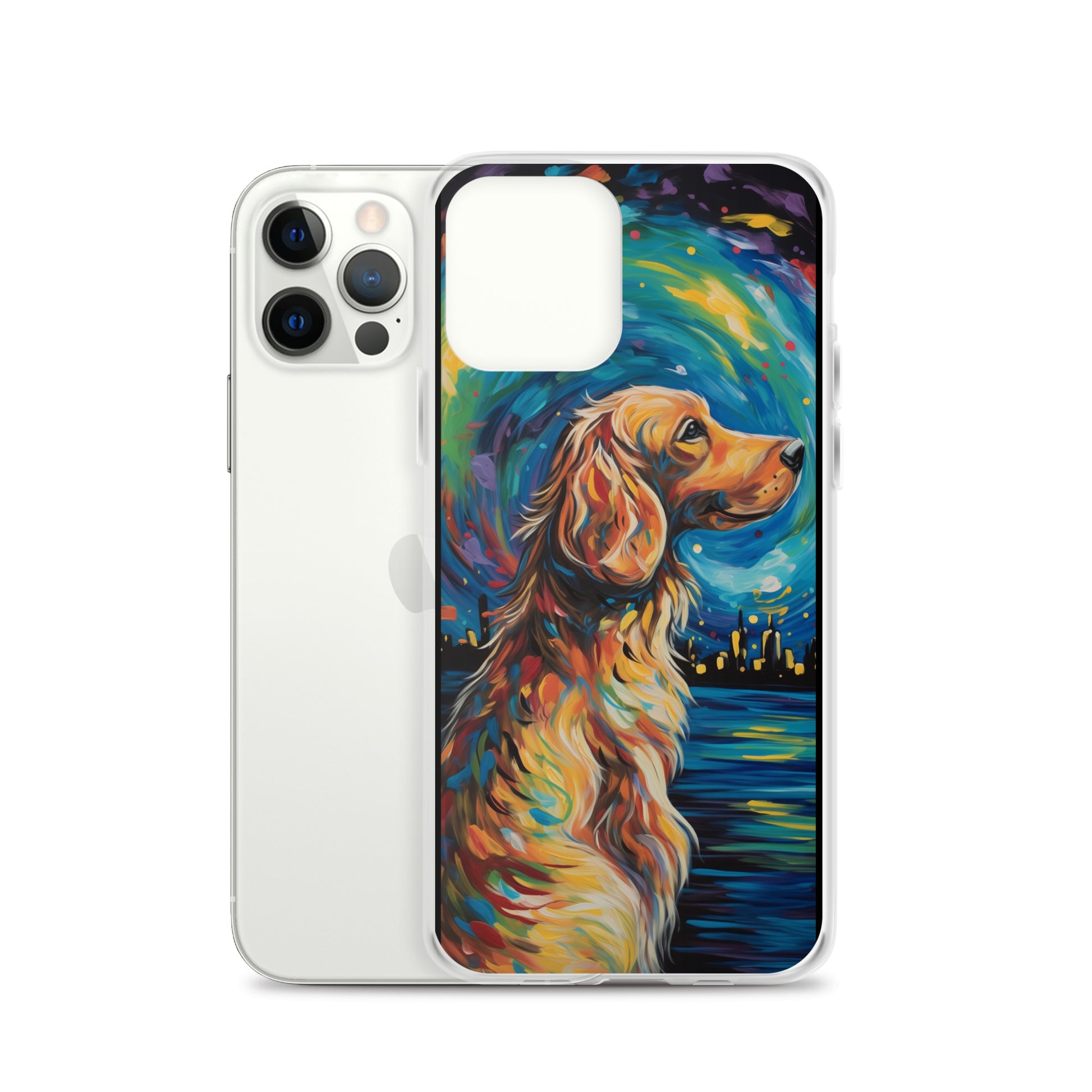 Van Gogh dog F Clear Case for iPhone