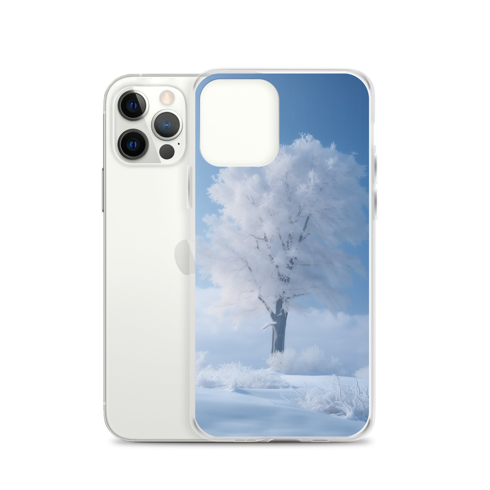 Snow Tree B Clear Case for iPhone®