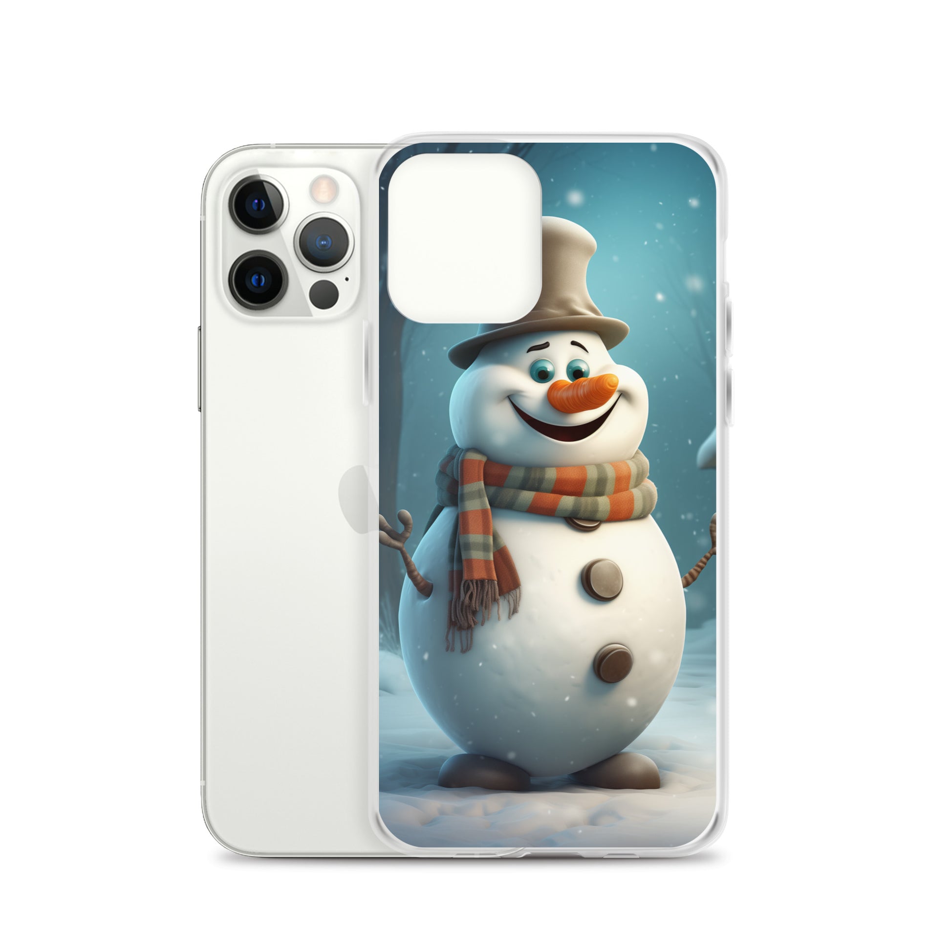 Snowman Finley Clear Case for iPhone®