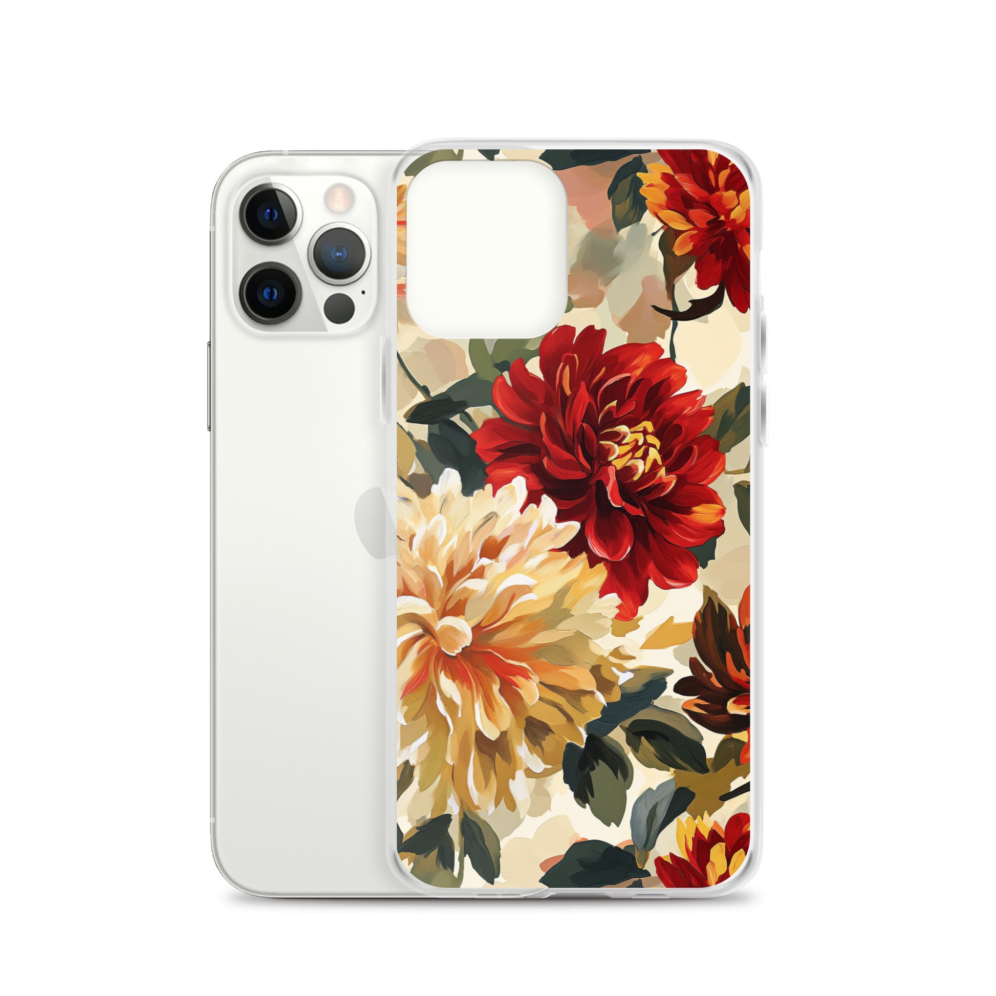 Flower Coral Clear Case for iPhone®
