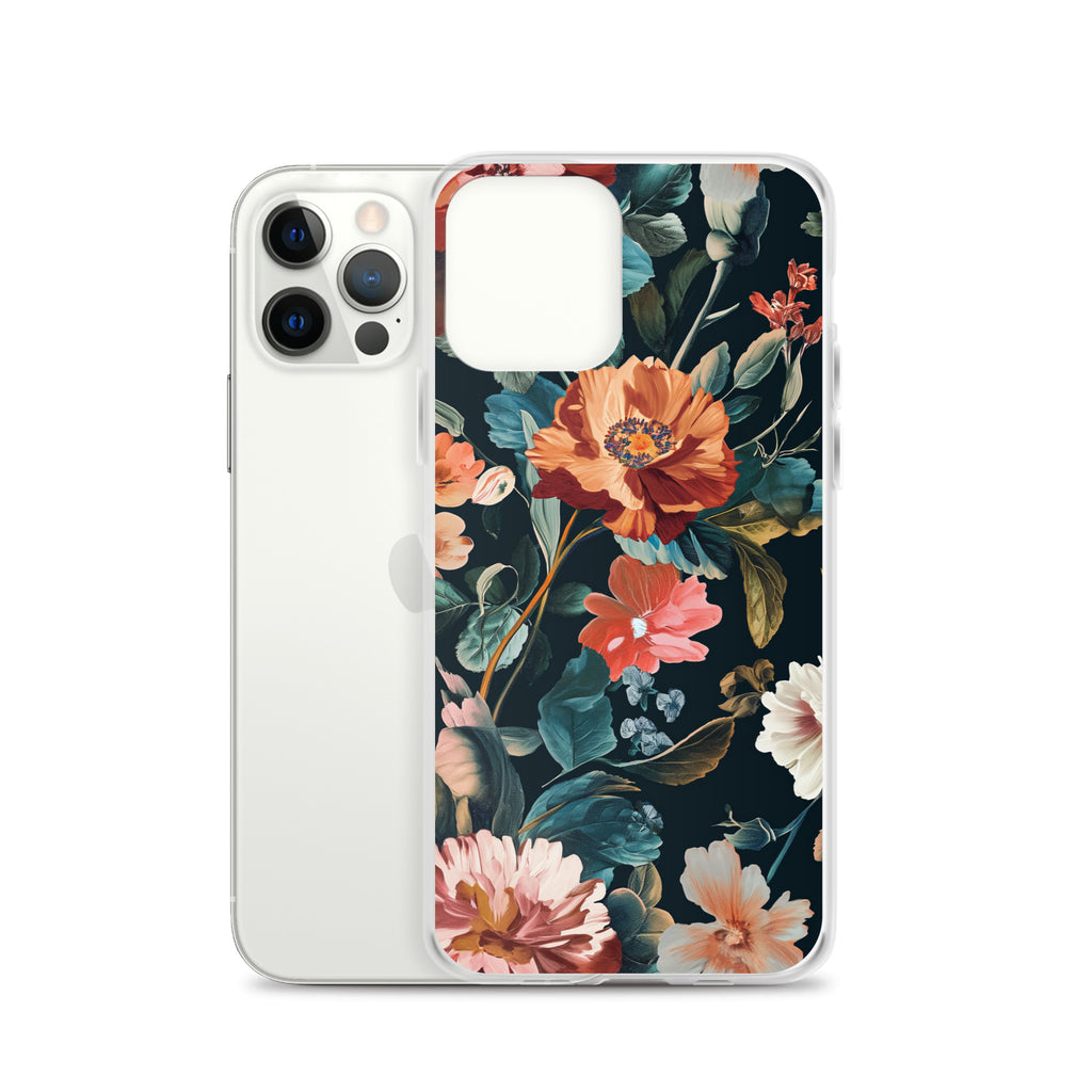 Flower Golden Clear Case for iPhone®