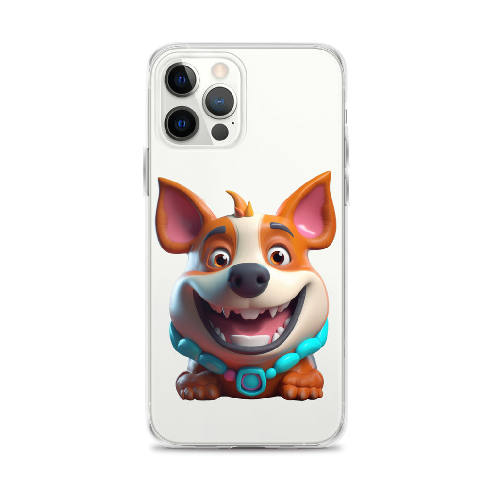 Cartoon Dog A Clear Case for iPhone®