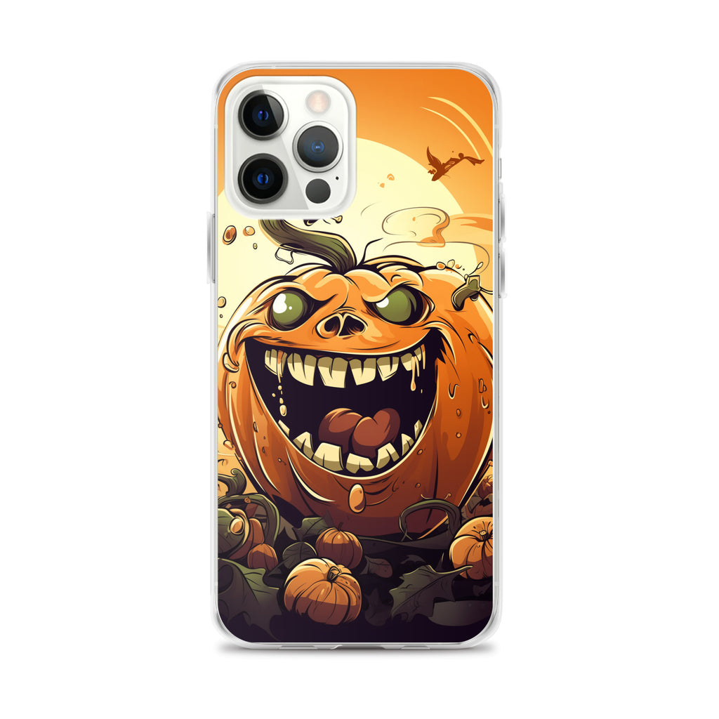 Halloween Pumpkin B Clear Case for iPhone