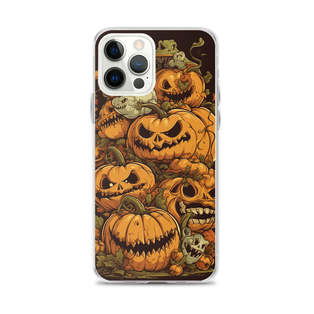 Halloween Pumpkin C Clear Case for iPhone