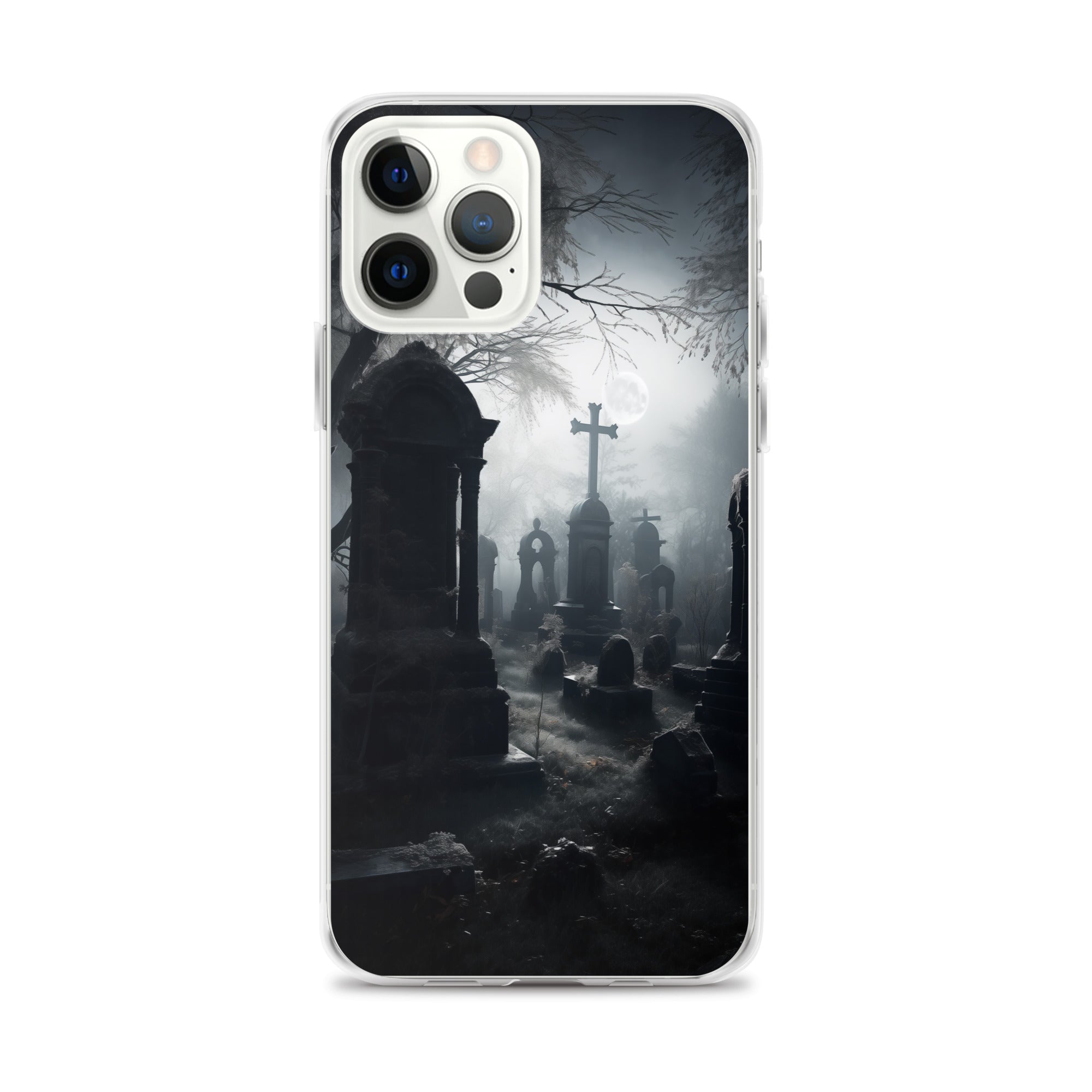 Cemetery B Clear Case for iPhone