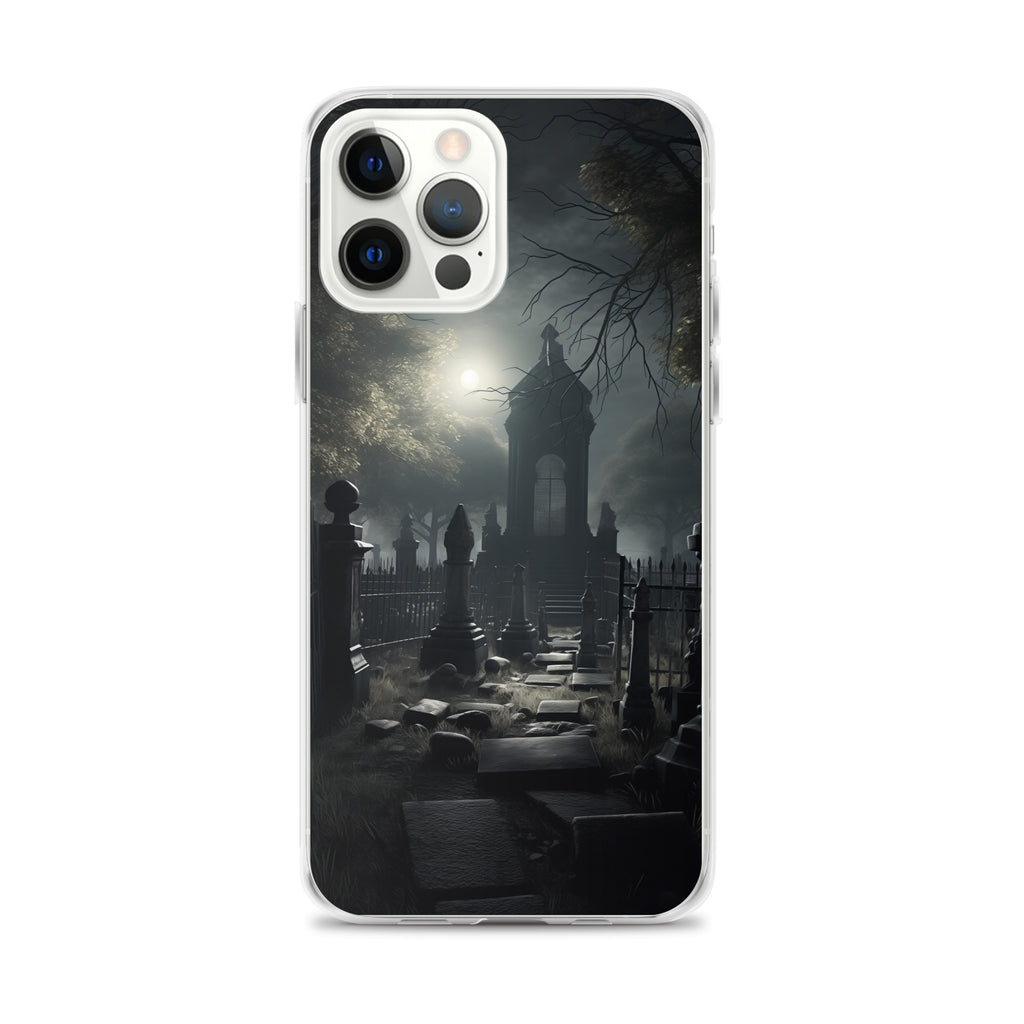 Cemetery D Clear Case for iPhone