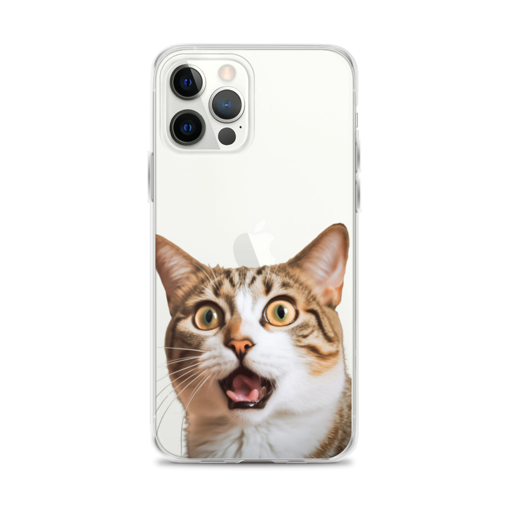 Cat A Clear Case for iPhone